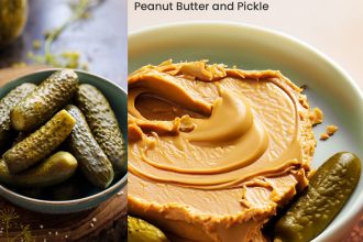 Peanut butter with pickle