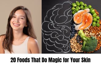 Discover 20 powerful foods that do magic for your skin by promoting glow, reducing acne, and fighting aging naturally from within.