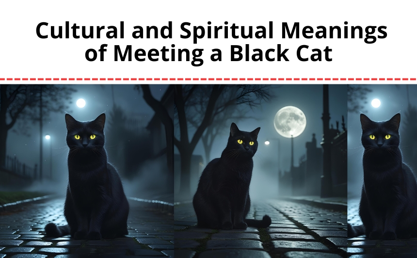 Curious about what it means to meet a black cat? Discover the myths, superstitions, spiritual meanings, and cultural symbolism behind this mysterious feline encounter.