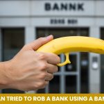 In a ridiculous real-life heist, a man robs a bank banana—read how he used fruit as a fake weapon in this hilariously failed crime.