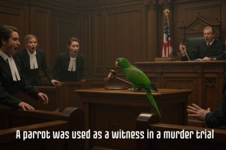A true crime twist: Discover the bizarre story of a parrot witness in a murder as the bird repeated the victim’s last words and shocked the courtroom.