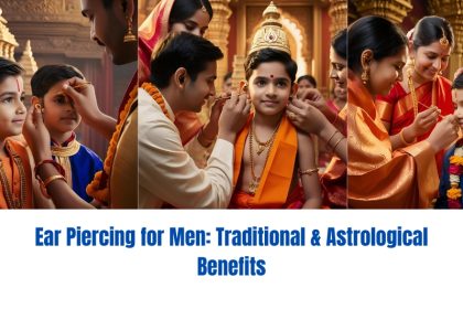 Discover the traditional and astrological benefits of ear piercing for men, from cultural significance to cosmic influences.