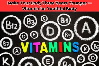 Discover how a simple vitamin for youthful body could help you feel three years younger, with benefits for skin, energy, immunity, and longevity.