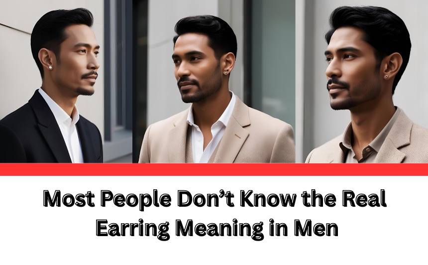 Discover the surprising earring meaning in men, including its cultural, spiritual, and personal significance across different times and societies.