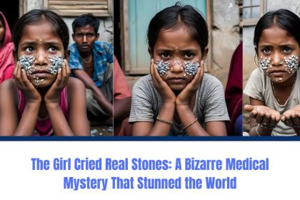 In a shocking medical anomaly, a girl cried real stones instead of tears. Discover the truth, theories, and bizarre reality behind this unexplained condition.