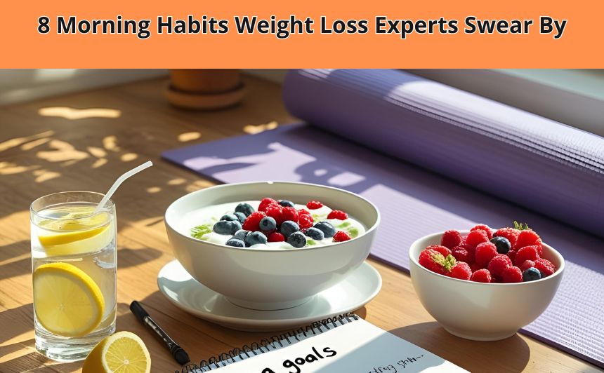 Want to slim down naturally? These 8 powerful morning habits weight loss experts recommend can help you burn fat, boost metabolism, and stay motivated.