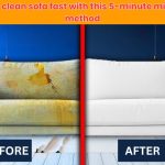 Learn how to deep clean sofa fast with this 5-minute miracle method! Remove stains, odors, and dust like a professional – no special tools needed.