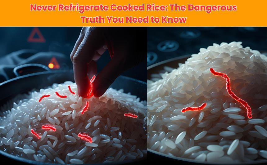 Discover why you should never refrigerate cooked rice - from food poisoning risks to texture destruction. Learn the safest ways to store and reheat rice.