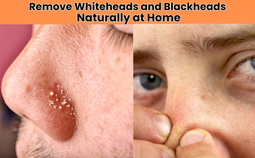 Want clear skin without harsh chemicals? Discover how to remove whiteheads and blackheads naturally using easy home remedies for a glowing, fresh face.