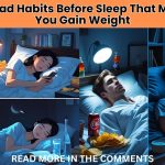 These 14 bad habits before sleep could be silently making you gain weight overnight. Discover what to avoid for healthier, leaner mornings.
