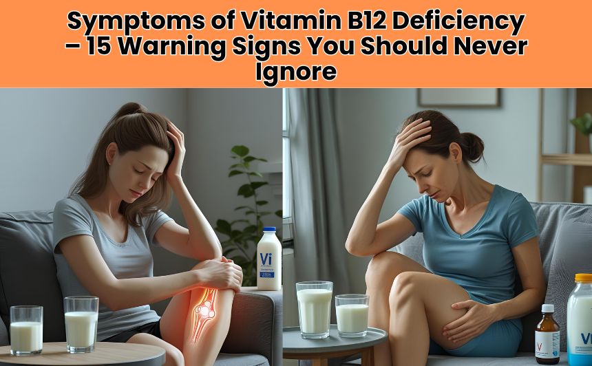 Vitamin B12 deficiency symptoms can creep up silently. Discover the warning signs, causes, and how to restore healthy B12 levels for your well-being.