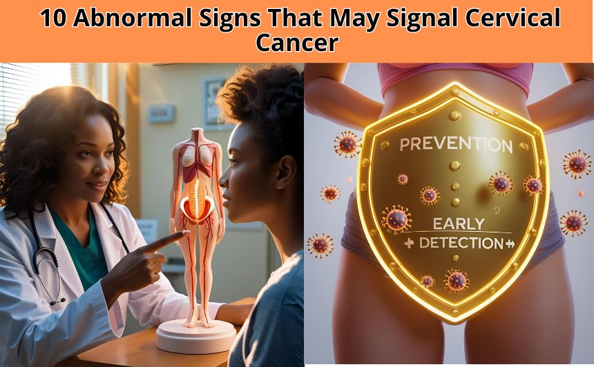Don't ignore these early cervical cancer signs! Learn about 10 subtle but critical symptoms that demand medical attention, plus prevention tips every woman should know.