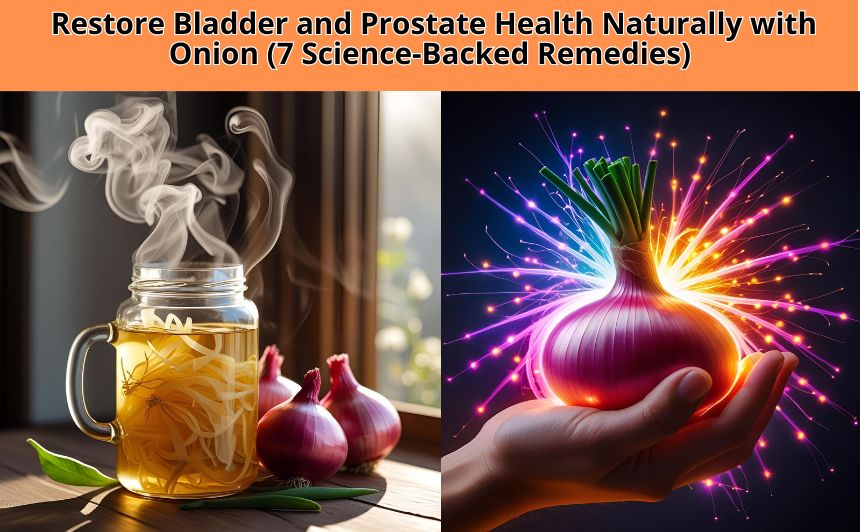 Discover how onion for prostate health can improve urinary flow, reduce inflammation, and support bladder function. Try these 7 powerful natural remedies today!