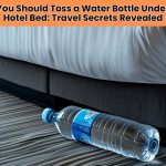 Discover why placing a Water Bottle Under Bed in your hotel room could protect your health, bring peace of mind, and improve your stay. Learn this surprising travel hack!