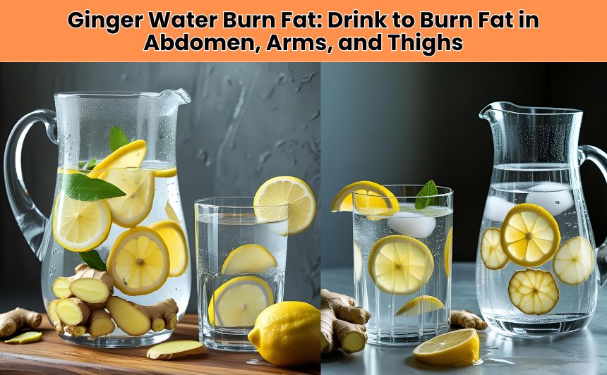 Discover how Ginger Water Burn Fat naturally in stubborn areas like your belly, arms, back, and thighs. Learn its benefits, recipe, and daily tips!