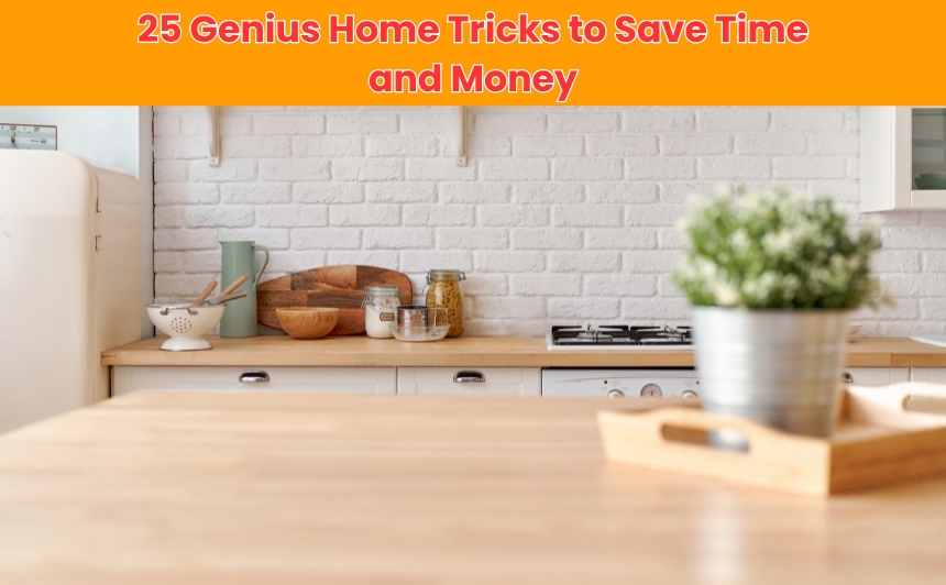 This genius home tricks guide reveals 25 practical solutions to save time and money effortlessly.