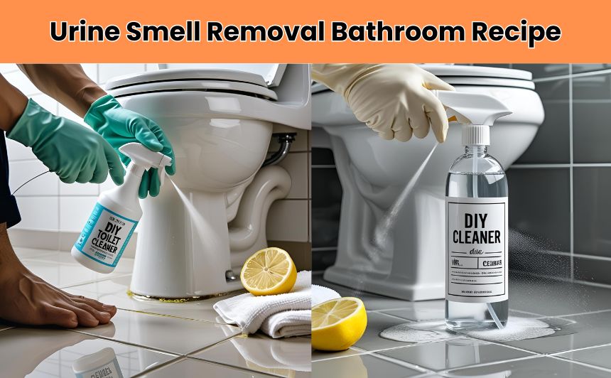 Tired of bathroom odors? This powerful and natural urine smell removal recipe will leave your bathroom smelling fresh, clean, and chemical-free in minutes!