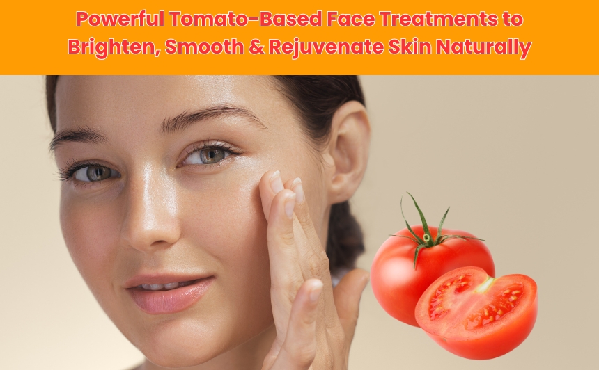 Discover 10 easy tomato-based face treatments for glowing skin! These DIY masks and remedies fight acne, tighten pores, and restore radiance at home.