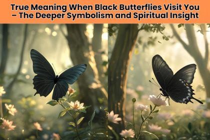 Discover the black butterfly spiritual meaning and what it symbolizes when one visits you. This mysterious creature may carry messages from the beyond.