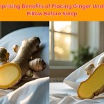 Discover the incredible ginger under pillow benefits – from deeper sleep to respiratory relief, this ancient trick is backed by science and tradition.
