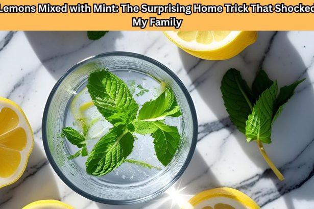 Discover what happens when lemons mixed with mint become part of your daily life. The surprising results amazed my entire family—find out why.