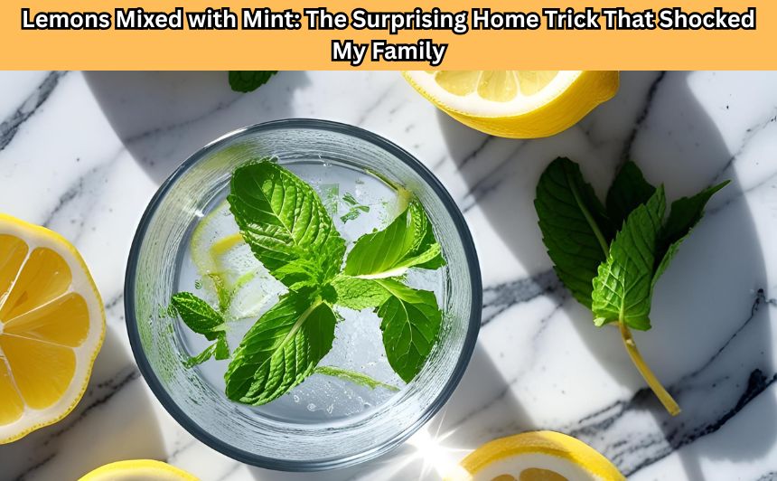 Discover what happens when lemons mixed with mint become part of your daily life. The surprising results amazed my entire family—find out why.