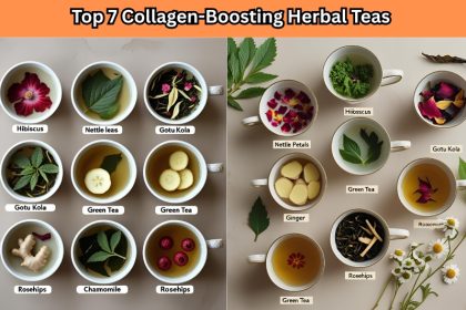 Discover the powerful beauty benefits of these top 7 collagen boosting herbal teas. No. 3 is my absolute favourite for glowing skin!