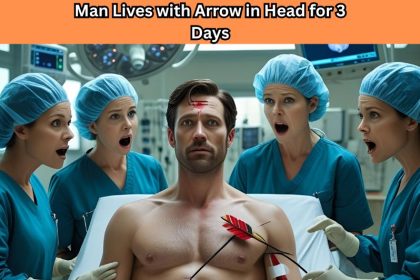Man lives with arrow in his head for three days and miraculously survives — a bizarre true story that defies all medical logic.