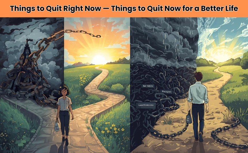Discover the top things to quit now for a healthier, happier, and more productive life. Learn practical tips to eliminate bad habits and improve mental, physical, and emotional well-being.
