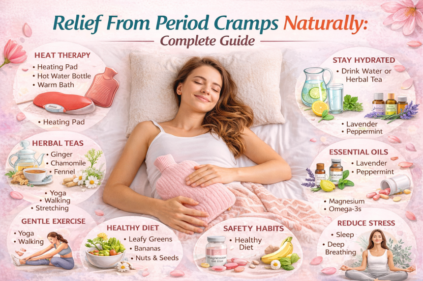 relief from period cramps naturally