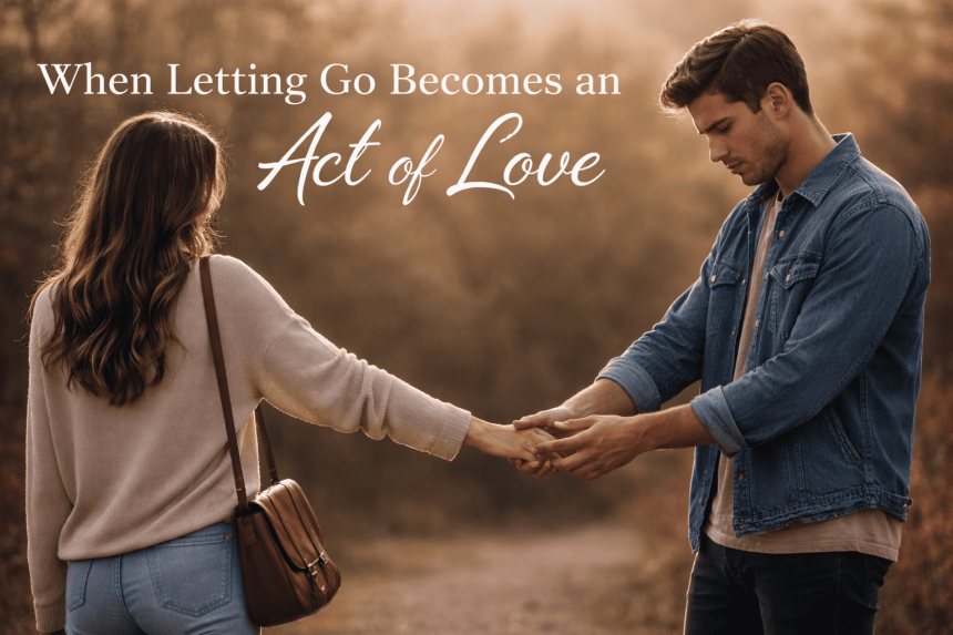 when letting go becomes an act of love