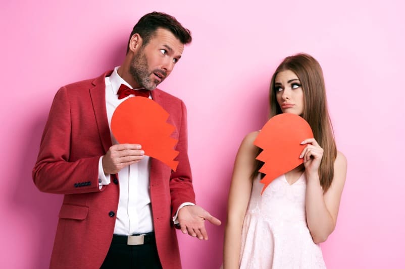 How Breakups and Reunions Follow a Pattern