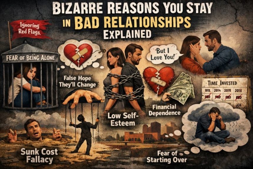 Bizarre Reasons You Stay in Bad Relationships Explained