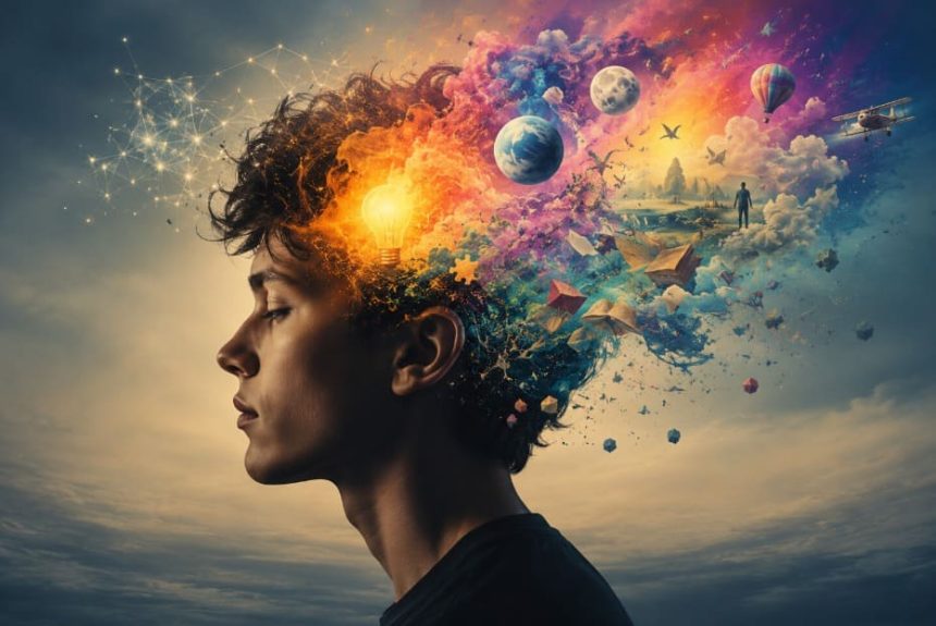 Human Mind Thoughts Creativity: Unexpected Mental Ideas